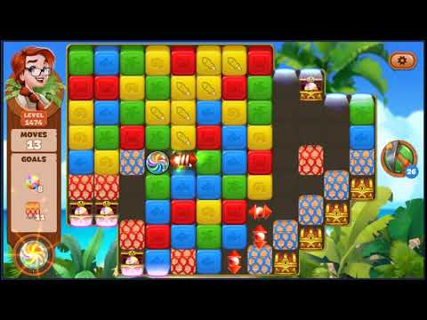 Lost Island Blast Adventure Level 1474 - NO BOOSTERS 🏝️ | SKILLGAMING ✔️