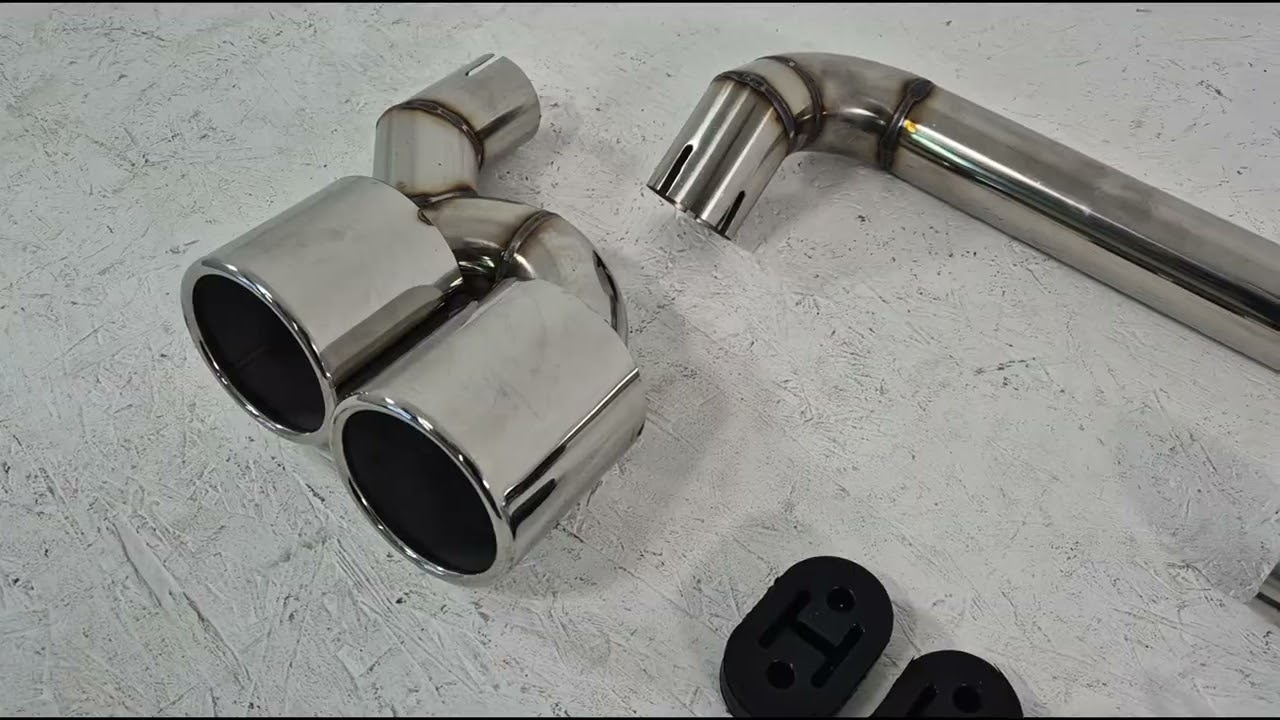 BMW 3-sarja F30/F31 2012–2019 M3-tyyliset pakoputkenpäät Video 1
