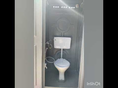FRP Toilet Cabin with Septic Tank