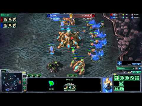 OGSMC vs CCMxiaOt PvP G1 iCCupTestbug Starcraft 2 Commentary