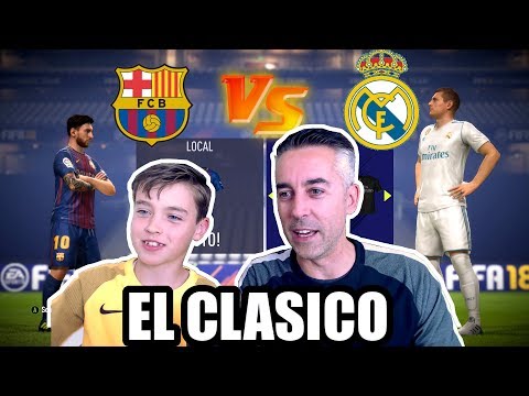 FC BARCELONA VS REAL MADRID - FIFA 18 - EL CLASICO