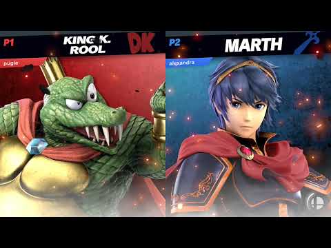 TR | Pugi (King K. Rool) vs Alexandra0 (Marth) - CyPhaCon Mini (Top 64 Qualifier)