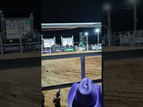 Marco Brasil Filho em São Pedro do Iguaçu - PR #rodeio #peão #locutor