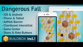 Dangerous Fall: BuildBox Game (Easy Reskin) video preview