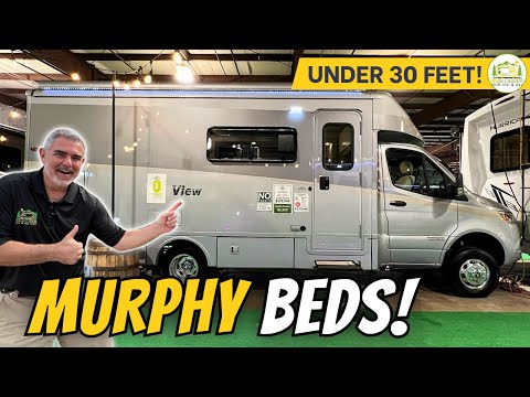 🛌 3 Small Class C RVs with Murphy Beds - Under 30 Feet