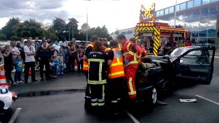 preview picture of video 'Sapeurs Pompiers Oloron St Marie - Journée 11 Octobre 2014'