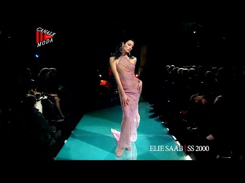 ELIE SAAB Haute Couture Spring Summer 2000 Paris - Canale Moda