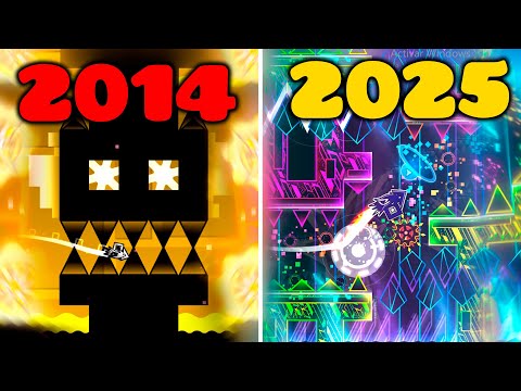 Every TOP 1 ILL - EVOLUTION of (Impossible Levels List) - Geometry Dash 2.2