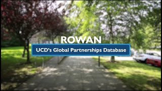 UCD Global: ROWAN Partnerships Database