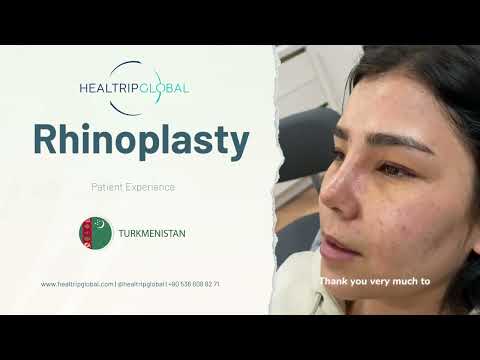 Transformative Rhinoplasty Experience in Istanbul: A Testimonial from Our Satisfied Patient from Turkmenistan