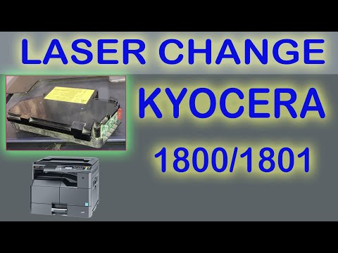 Kyocera 1800 1801 2200 2201 c4010 c4000 error laser unit damage