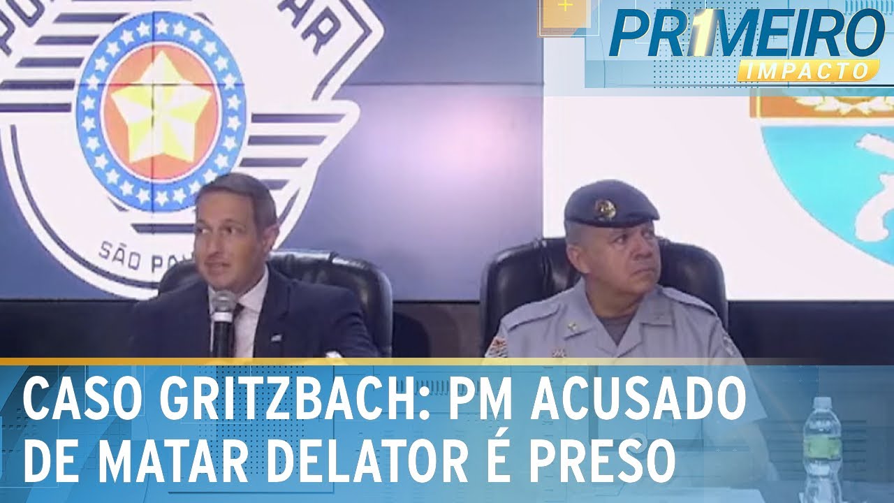 Caso Gritzbach: Corregedoria prende PM acusado de matar delator do PCC | Primeiro Impacto (16/01/25)