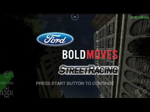 Ford Bold Moves Street Racing | All Cars List |  PSP Gameplay