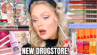 NEW *VIRAL* Drugstore Makeup Tested 😍 New Wet N Wild, NYX, Essence & more! FIRST IMPRESSIONS MAKEUP