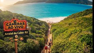 🔴 AO VIVO: Arraial do Cabo AGORA 🇧🇷 | Praia em Tempo Real live webcam