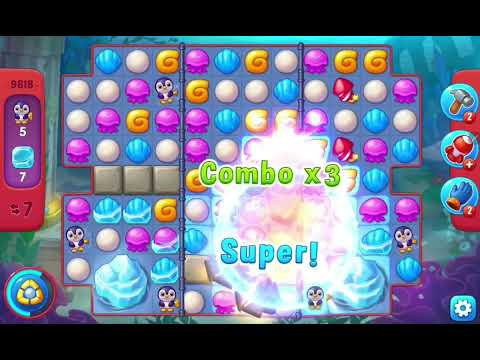 Fishdom Hard Level 9618 (No Boosters) @choraelmin