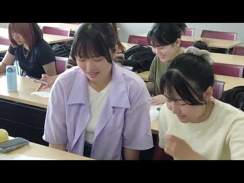 【授業風景】韓国語コミュニケーションⅠ：国際文化学科
