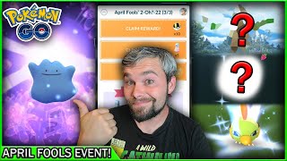This ✨Shiny Ditto✨ Is Extremely Rare! Secret Ditto Trick! (Pokémon GO April Fools Event)