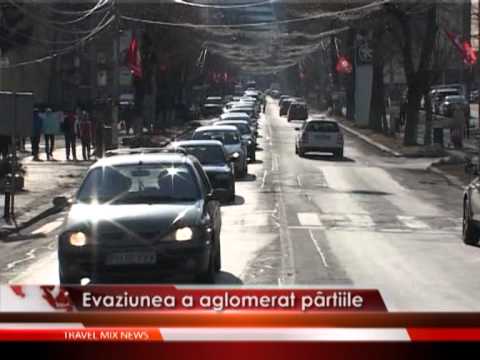 Evaziunea a aglomerat partiile