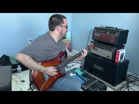 Mesa Boogie JP2C and Mesa Compact Recto 2x12 - Metallica Riffs