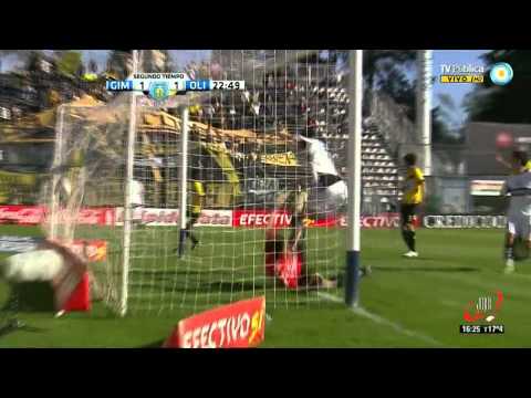 GOL DE PEREYRA - GIMNASIA LA PLATA 1 OLIMPO 1 - FECHA 5 - B NACIONAL (10 09 2012)
