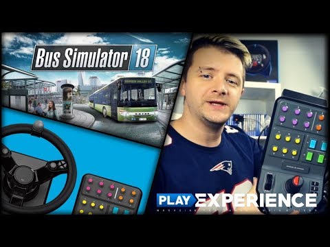 TEST Bus Simulator 18 ASTRAGON / Farm Sim Lenkrad von Logitech Saitek