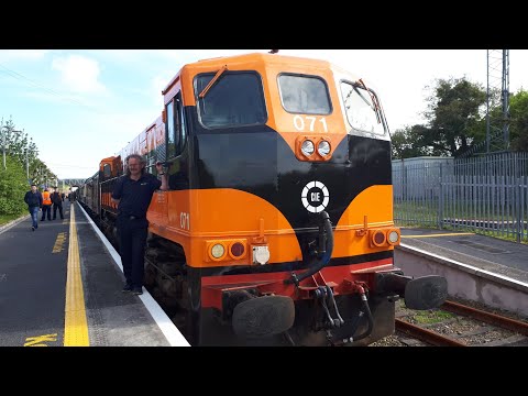 Irish Rail 071 Class Loco 071 Retro + RPSI Cravens Rosslare Strand,Co.Wexford