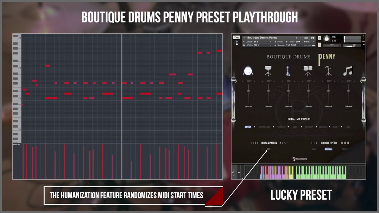 Boutique Drums Penny Playthrough