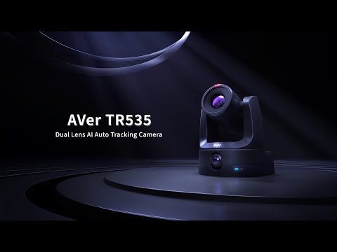 AVer TR535 Dual Lens Auto Tracking Camera Intro Video