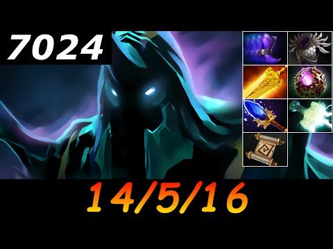 Dota 2 Abaddon 7024 MMR 14/5/16 (Kills/Deaths/Assists) Ranked Full Gameplay
