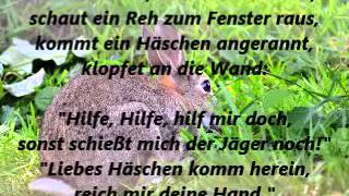 In dem Wald, da steht ein Haus! Singe mit