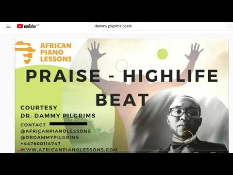 Guide on how to use Dr. Dammy Pilgrims' YouTube Beats for performances