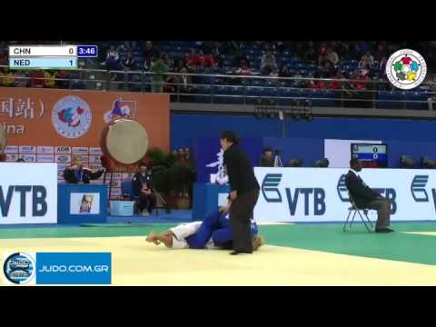 Judo Grand Prix Qingdao 2011 -57kg LIU Yang (CHN)-FRANSSEN (NED)