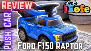 iYofe 3 In 1 Push Cars for Kids, Licensed Ford F-150 - Review with Anthony