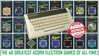 The 40 Greatest Acorn Electron Games of All Time - Member Exclusive