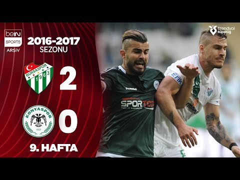 Bursaspor (2-0) Konyaspor | MAÇ ÖZETİ | 9. Hafta - 2016/2017