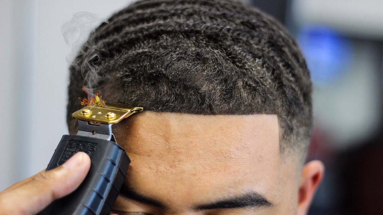 Full Length Haircut Tutorial Mid Fade With Waves On Top Barber