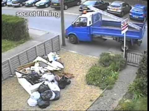 BBC Rogue Trader - Fly-tipper identified using SmartWater