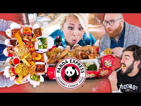 SHE ATE EVERYTHING AT PANDA EXPRESS (w/ Raina Huang) |...