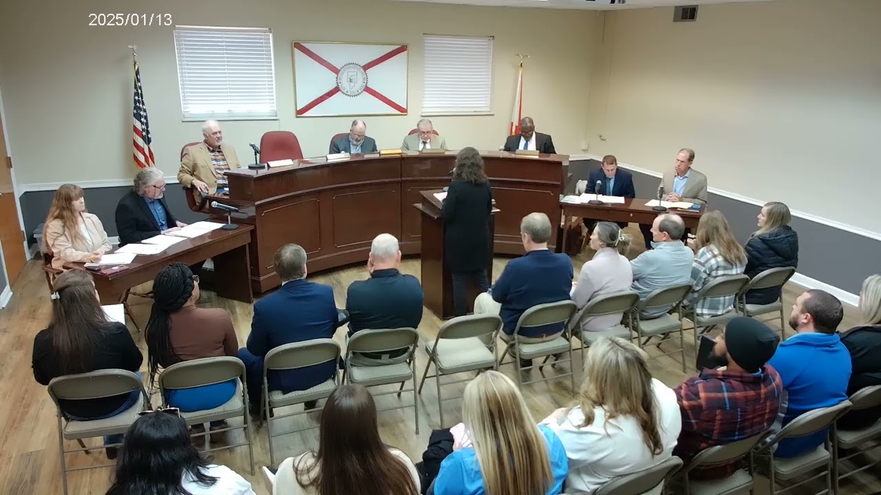 January 13, 2025 Commission Meeting