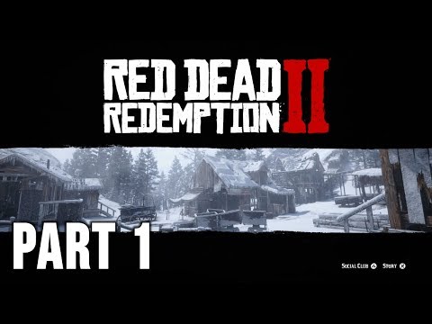 Red Dead Redemption 2 - 100% Walkthrough Part 1 [PS4] – Outlaws from the West (Gold Medal)