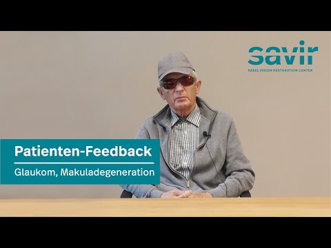 Optic Nerve Damage Treatment: Feedback from Glaucoma and Macular Degeneration Patient Mr. K