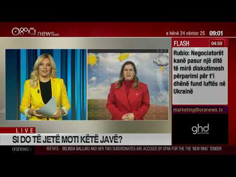 Edicioni informativ - 24 Nëntor 2025 - Ora 09:00 - Ora News