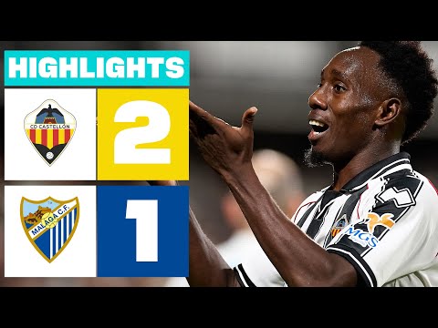 CD CASTELLÓN 2 - 1 MÁLAGA CF | RESUMEN LALIGA HYPERMOTION