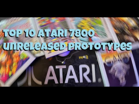 Top 10 Unreleased Atari 7800 Prototypes