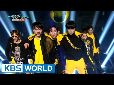 PENTAGON (펜타곤) - Wake up / Gorilla [Music Bank Hot Debut / 2016.10.14]