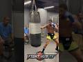 Demetrius Andrade SHOWS Benavidez NEW KO combos; RIPS heavy bag!