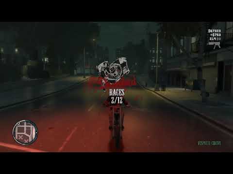 GTA IV (PC) The Lost and Damned 100% Walkthrough Part 20 / Races 2-3/12