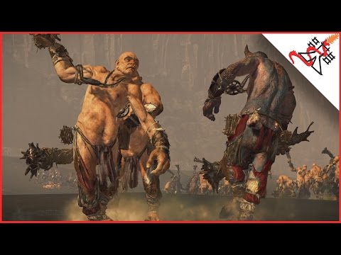 78 CHAOS GIANTS vs 78 GIANTS - Total War: WARHAMMER
