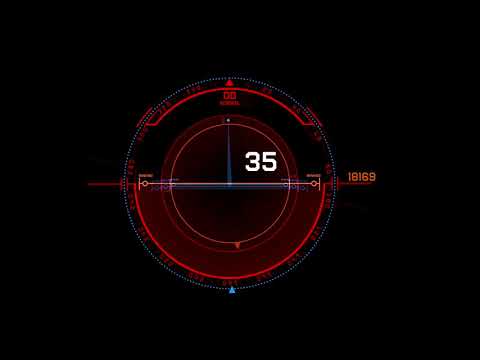 Head up Display (HUD) - Aircraft Stability in 4K